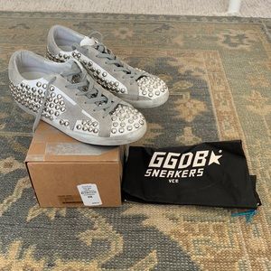 Golden goose studded sneakers